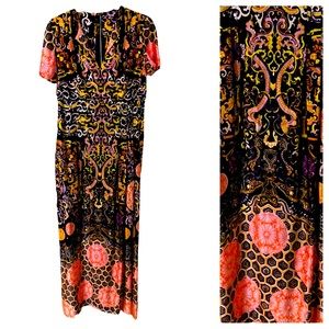 Unique Woman’s Maxi Long Hippie Boho Floral Dress